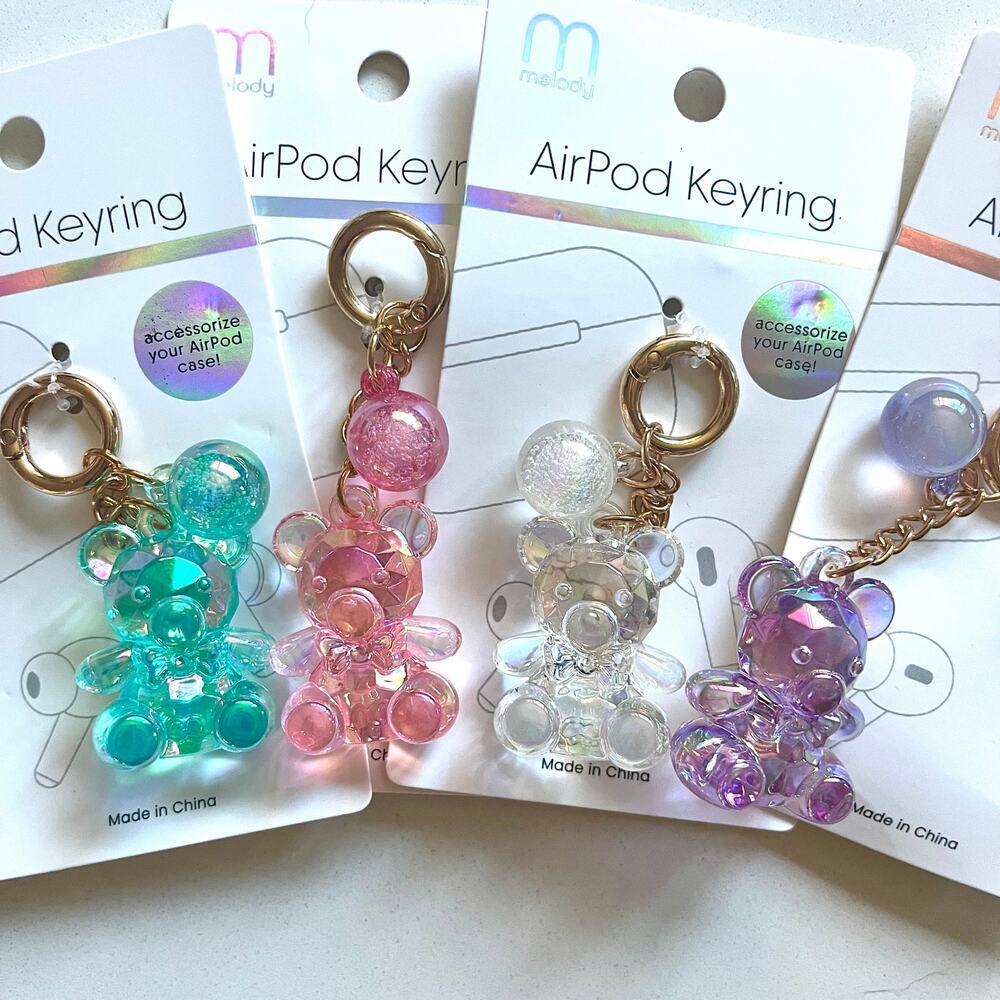💜 KEYCHAIN, Bag Charm: Buyer Chooses ONE, Gummy Bear Charms
